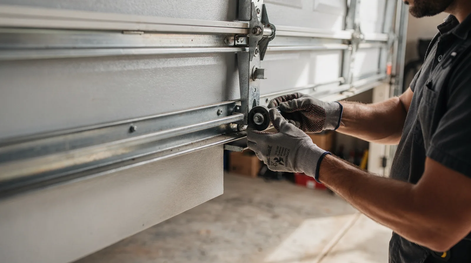 Before forcing the door or repeatedly pressing the remote, homeowners should perform a visual inspection