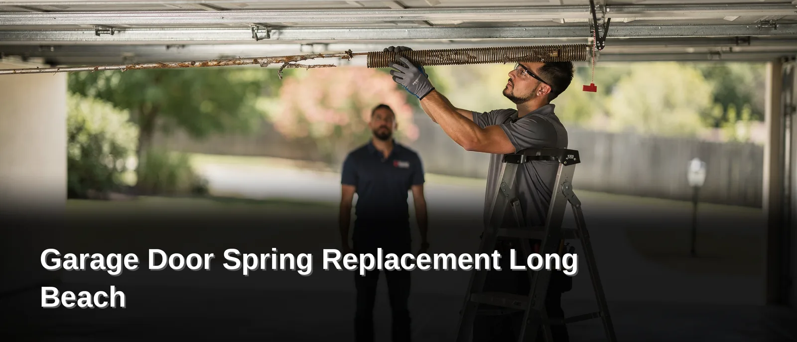What Causes a Broken Garage Door Spring, Garage Door Spring Replacement Long Beach
